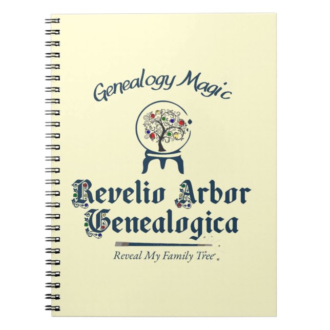 Reveal My Family Tree Notebook (Front)