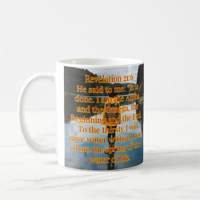 Revelation 21:6 Classic Mug (Left)