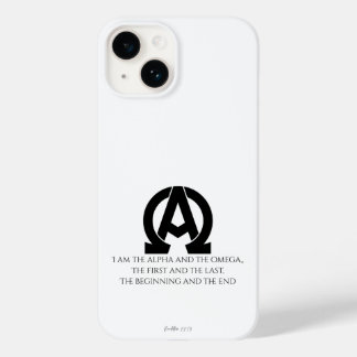 Revelation 22:13: the Alpha and the Omega Case-Mate iPhone 14 Case