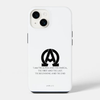 Revelation 22:13: the Alpha and the Omega iPhone 14 Case