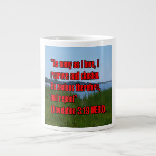Revelation 3:19 WEBU Mug
