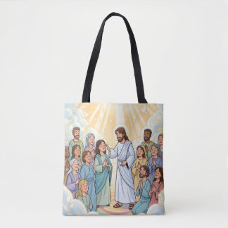 Revelation 7:17 tote bag