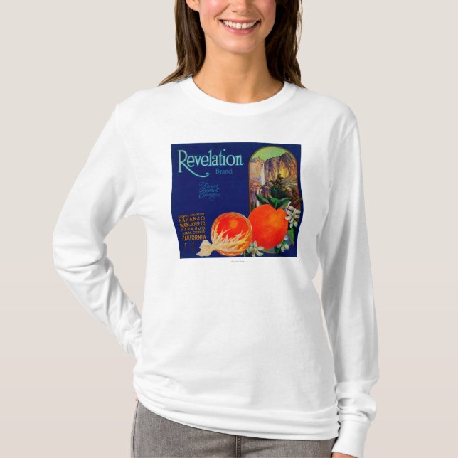 Revelation Orange LabelNaranjo, CA T-Shirt (Front)