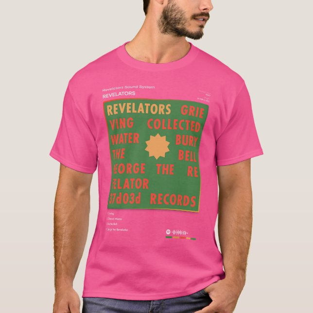 Revelators Sound System - Revelators Tracklist Alb T-Shirt (Front)