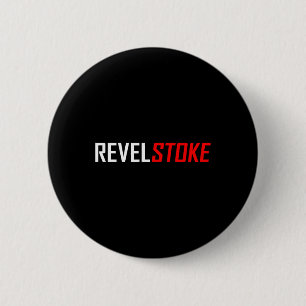 Revelstoke, British Columbia 6 Cm Round Badge