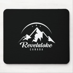 Revelstoke Canada Ski Resort Skiing Snowboarding Mouse Pad