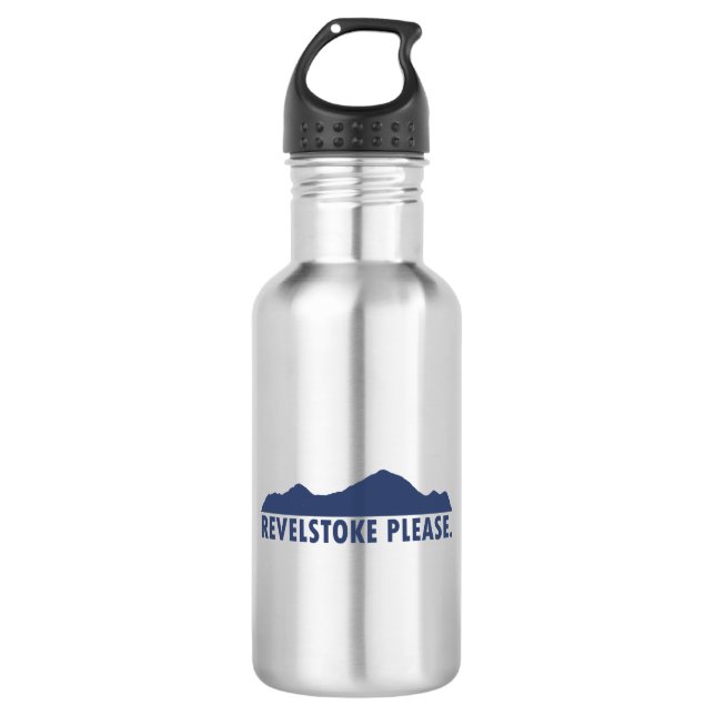 Revelstoke Please 532 Ml Water Bottle (Front)