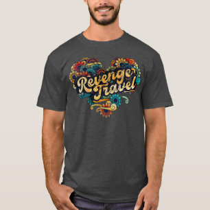 Revenge Travel VIGNETTE VINTAGE COLOR T-Shirt