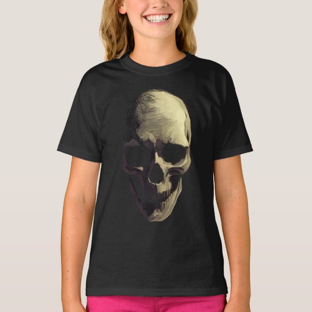 Revengeful Skull - Deceptive Smile Art T-Shirt (Front)