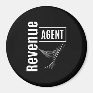 Revenue Agent Job Title Gift Magnet
