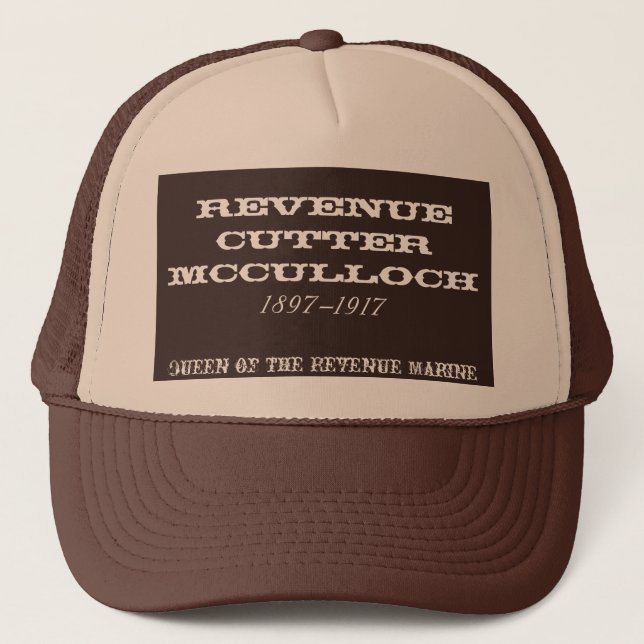 Revenue Cutter McCulloch Trucker Hat (Front)