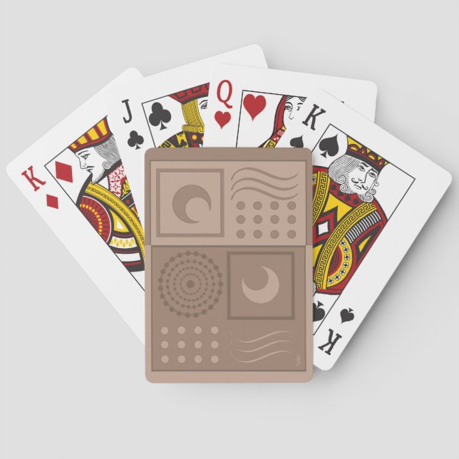 Rever 2 playing cards (Back)