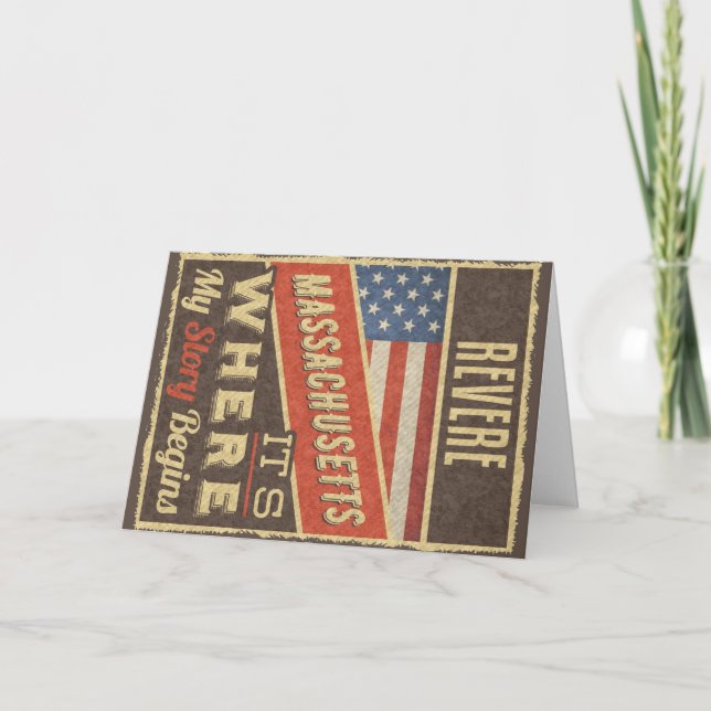 Revere Massachusetts Card (Front)