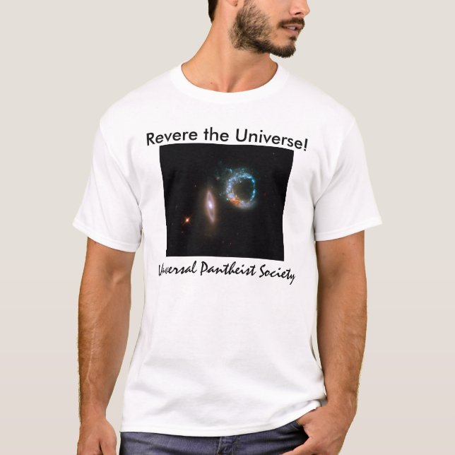 Revere the Universe! Mens Shirt (Front)