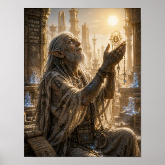 Reverence / Sun Guardian / Desert Shrine Poster