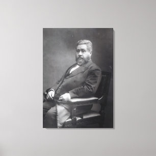 Reverend Charles Haddon Spurgeon Canvas Print