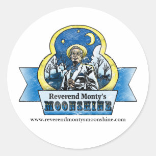 Reverend Monty Sticker