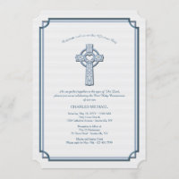 Reverent Cross Religious Invitation