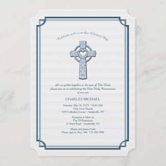 Reverent Cross Religious Invitation
