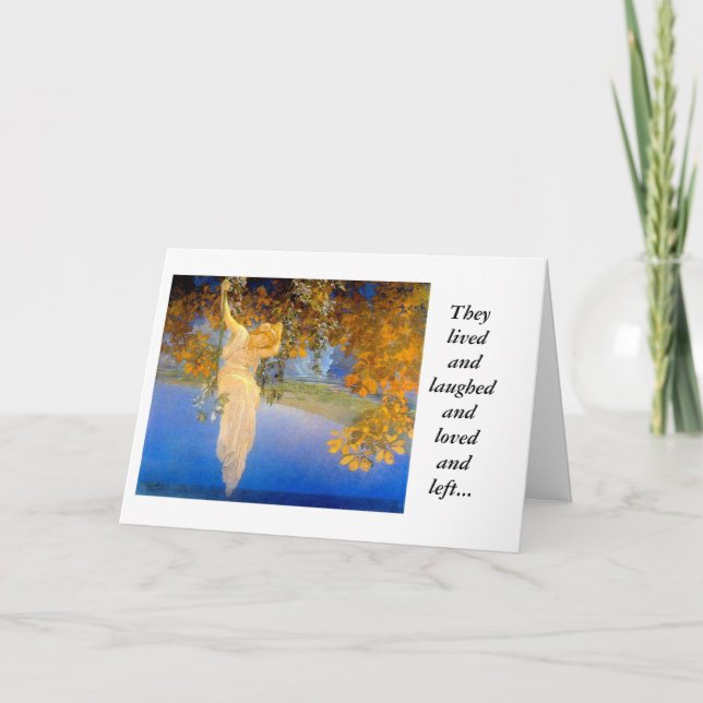 Reveries 1913, They lived and laughed and loved... Card (Front)