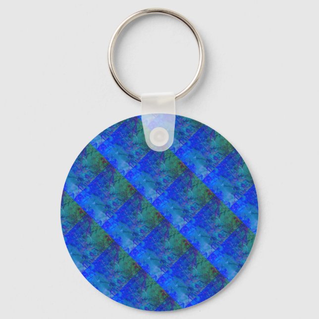 Reverse Abstract  Key Ring (Front)