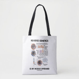 Reverse Genetics Is My Modus Operandi Tote Bag