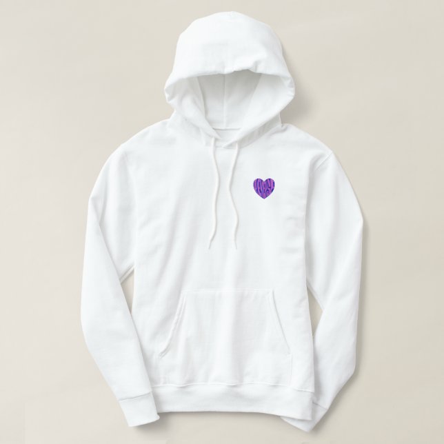 reverse heart hoodie (Design Front)