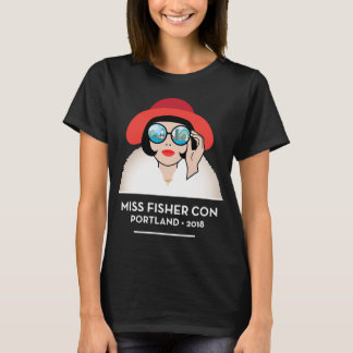 Reverse Miss Fisher Con Art - for Dark Clothing T-Shirt