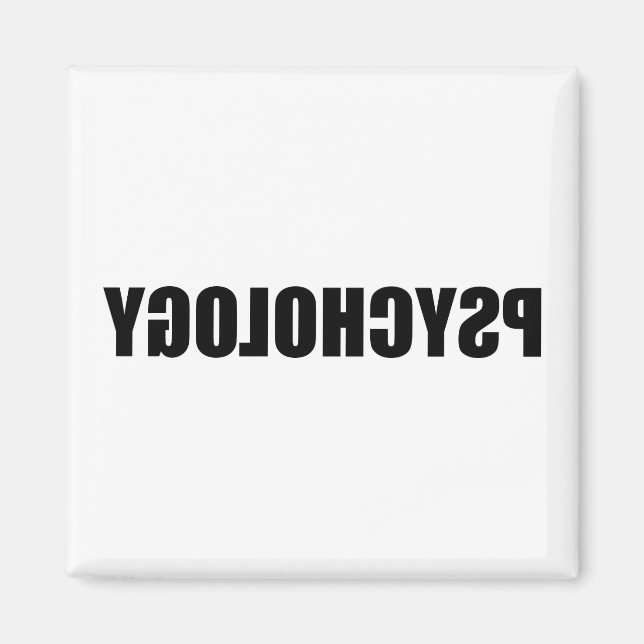 Reverse Psychology Magnet (Front)