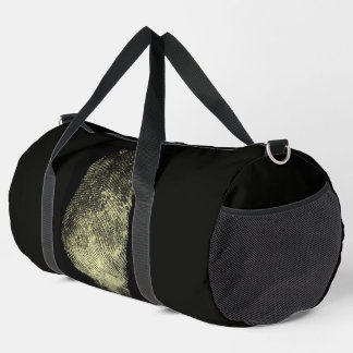 Reversed Loop Fingerprint Duffle Bag