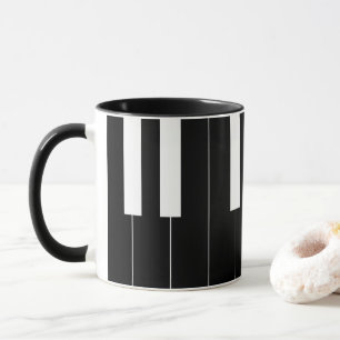 Reversed Piano Keys Mug