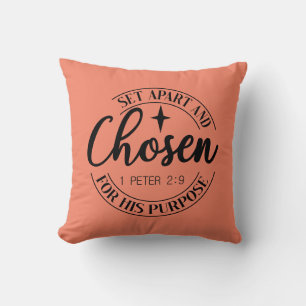 Reversible 1 Peter 2:9 Chosen  Cushion