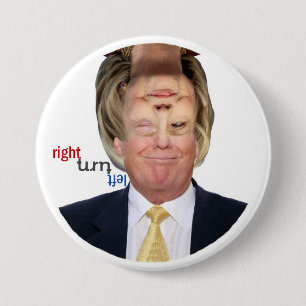 Reversible 2016 for President 7.5 Cm Round Badge