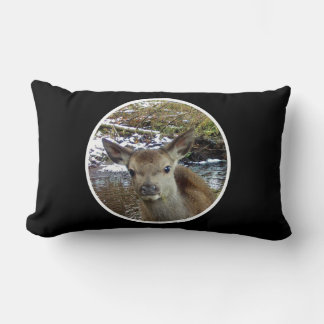 Reversible Baby Deer Lumbar Cushion