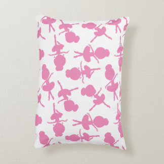 Reversible Ballerina Girls Decorative Cushion