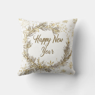 Reversible Christmas & New Year Pillow