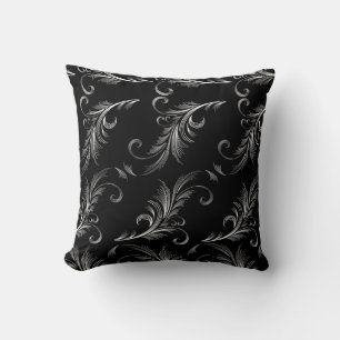 Reversible Design Leaf Decorative Pillow