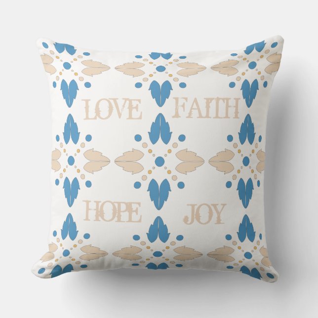 Reversible Designer Scripture Pillow (Front)