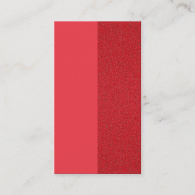 Reversible Dual-Texture Tomato Red Card (Custom) (Front)