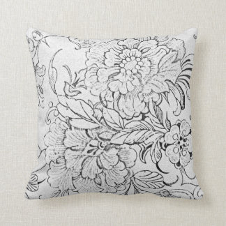 Reversible Floral Cushion
