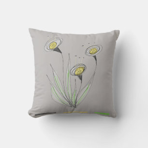 Reversible Grey Pillow