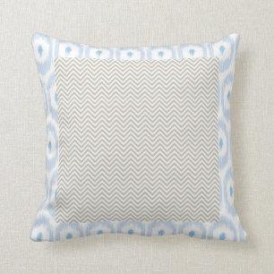 Reversible iKat and Chevron PIllow