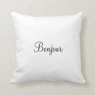 reversible pillow -good morning/ good night pillow
