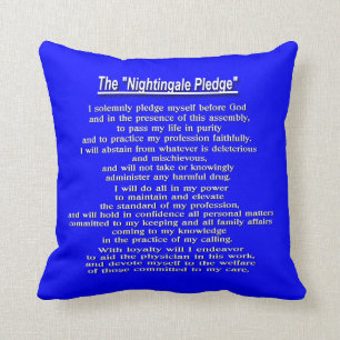 Reversible: The Nightingale Pledge Cushion