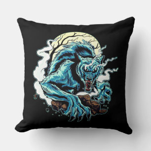 Reversible Werewolf Moon Cushion