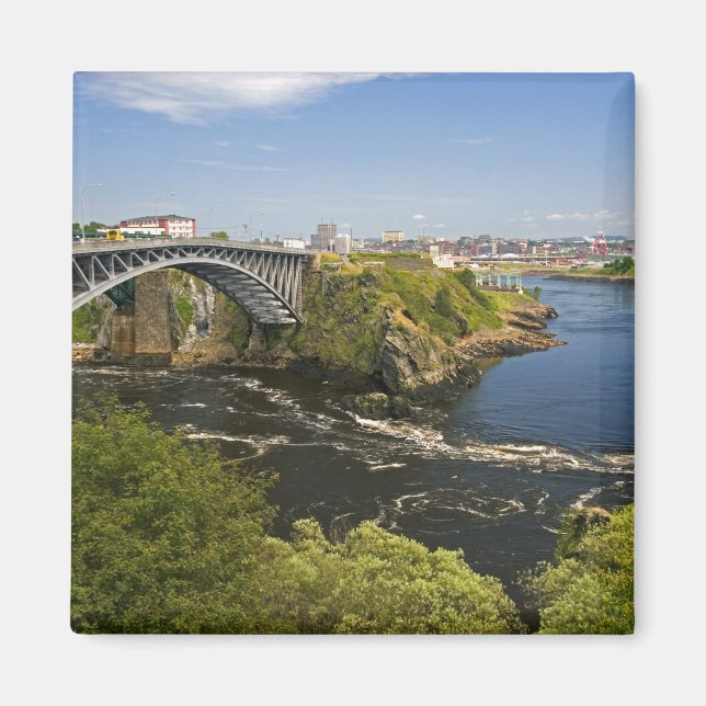 Reversing falls on the St. John River at St. 2 Magnet (Front)