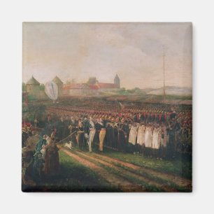 Review of the National Guard and the Fire Magnet