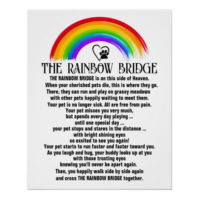 Revised THE RAINBOW BRIDGE Poster (Front)