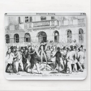 Revolt in Vienna Mouse Pad