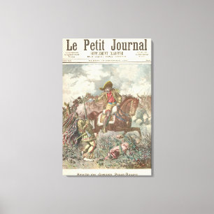 Revolt of the Last of the Redskins Canvas Print